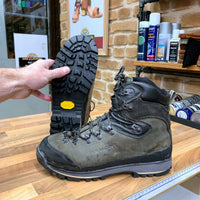 Vibram Boot resole on tramping boots