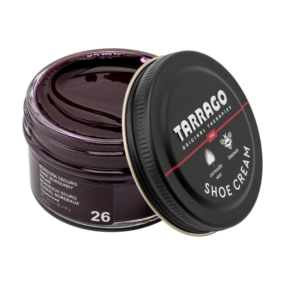 Tarrago Shoe Cream  - Dark Burgundy - 26