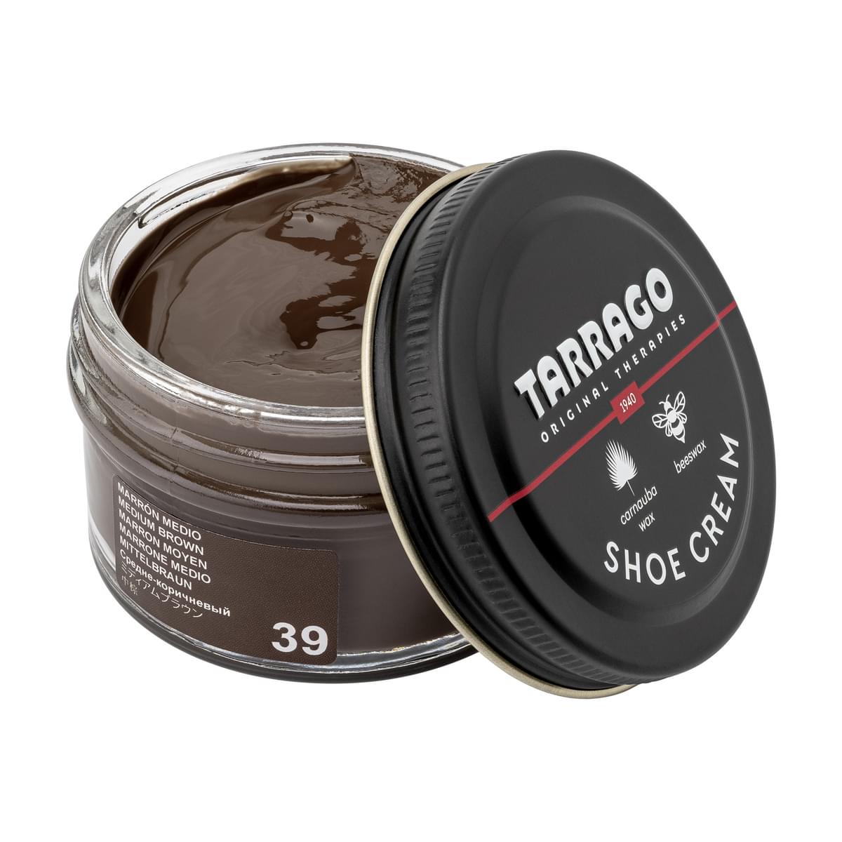 Tarrago Shoe Cream  - Medium Brown - 39