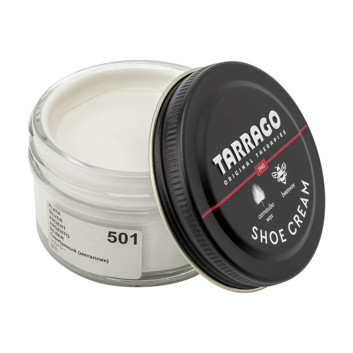 Tarrago Shoe Cream  - Silver - 501