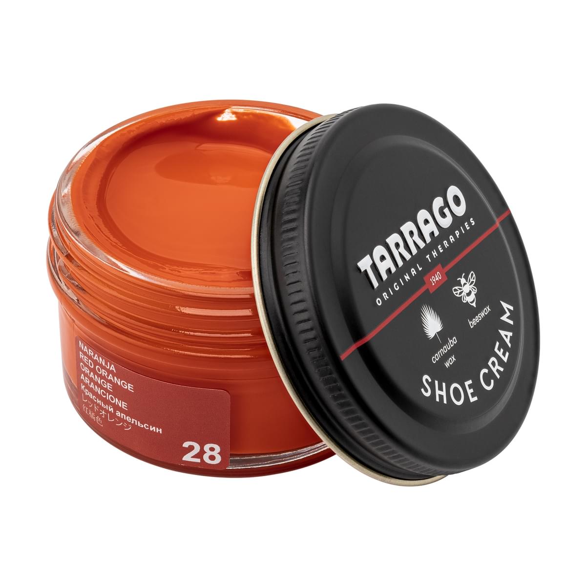 Tarrago Shoe Cream  - Red Orange - 28