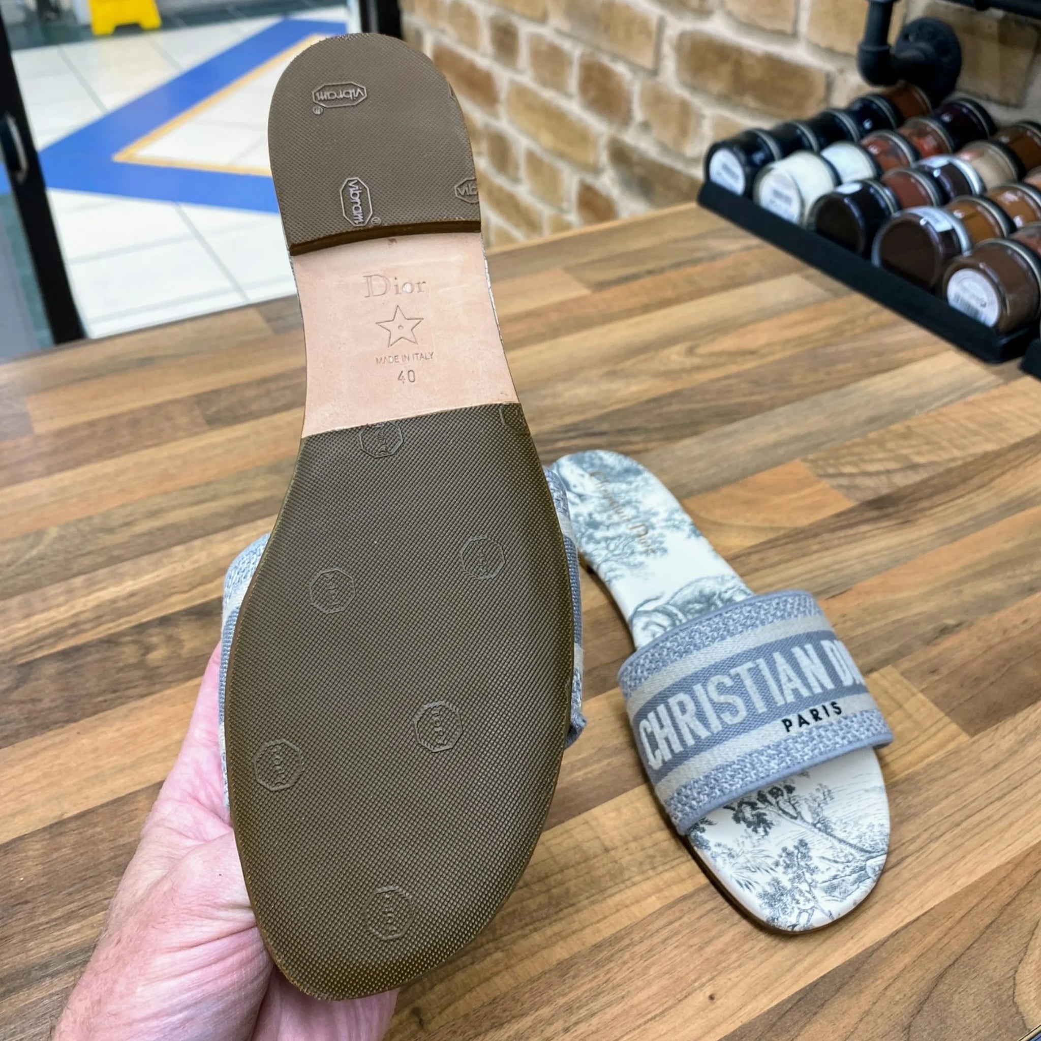 Vibram or Topy Protection Soles on Christian Dior, Christian Louboutin, Jimmy Choo etc