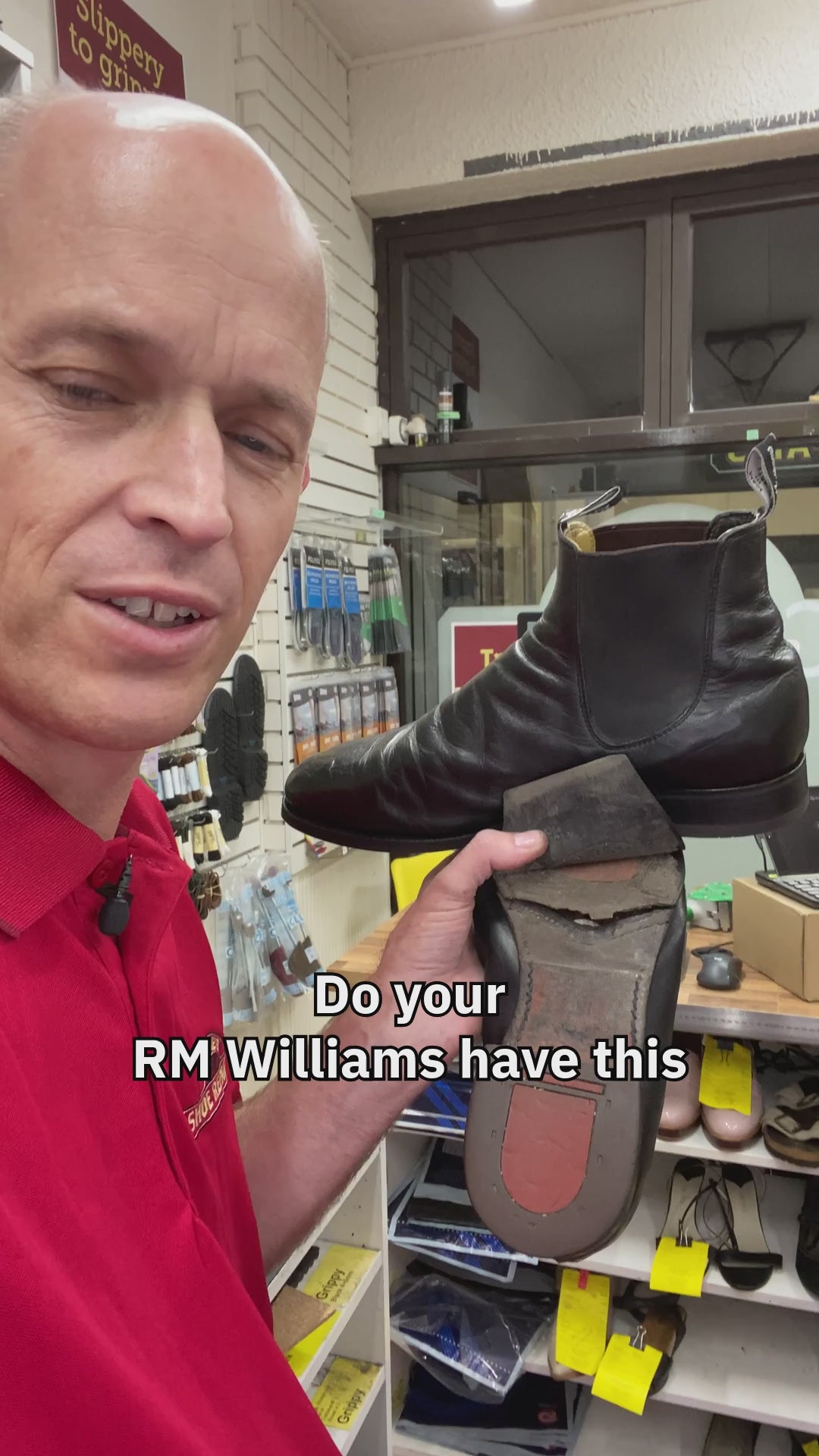 RM Williams resole & restoration