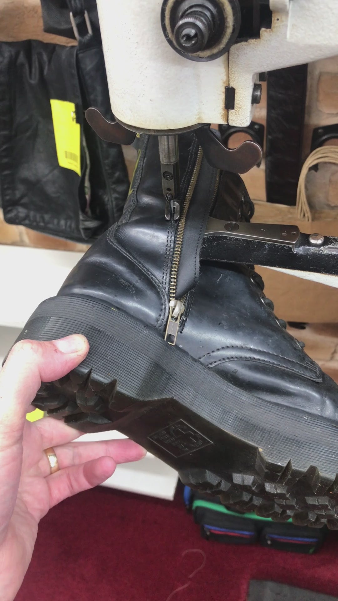 Dr Marten Zip Repair