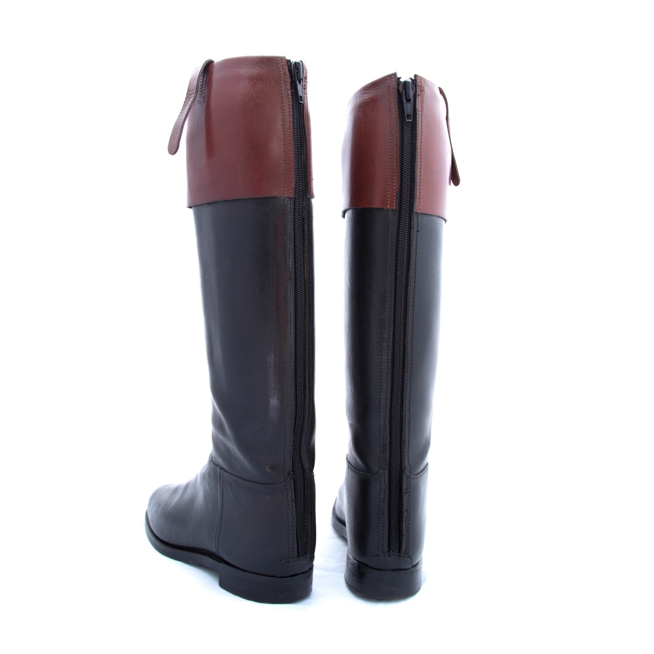 Zip into Horse Riding Boot