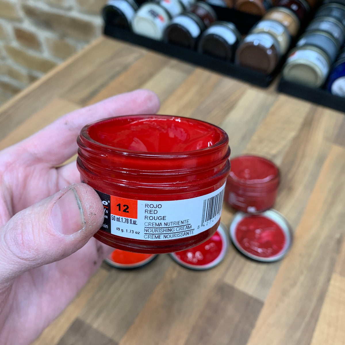 Tarrago Shoe Cream  - Red - 12