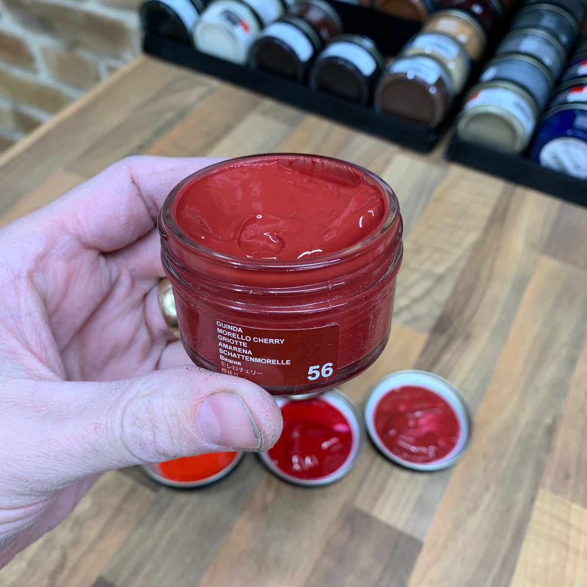 Tarrago Shoe Cream  - Morello Cherry - 56