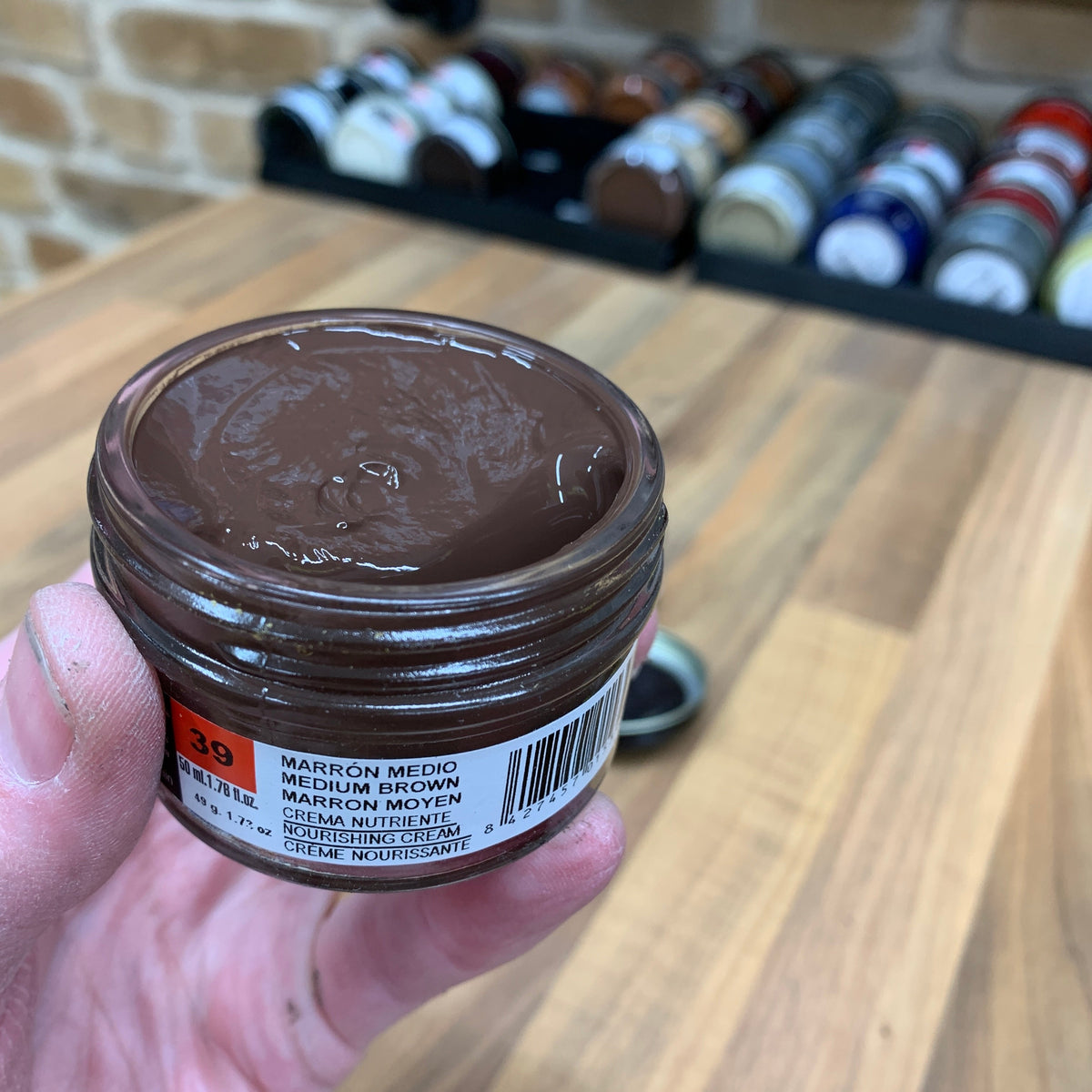 Tarrago Shoe Cream  - Medium Brown - 39