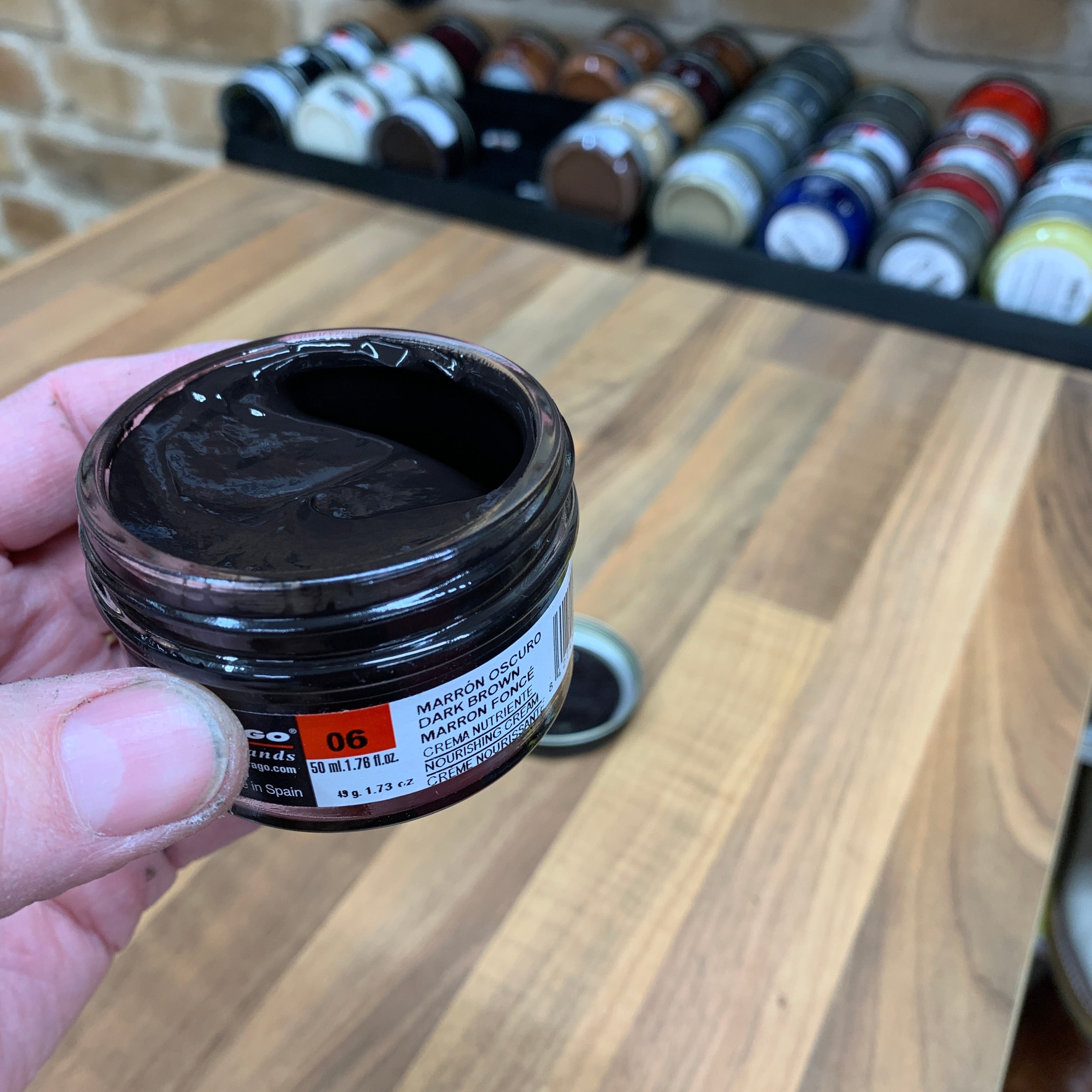 Tarrago Shoe Cream - Dark Brown - 6