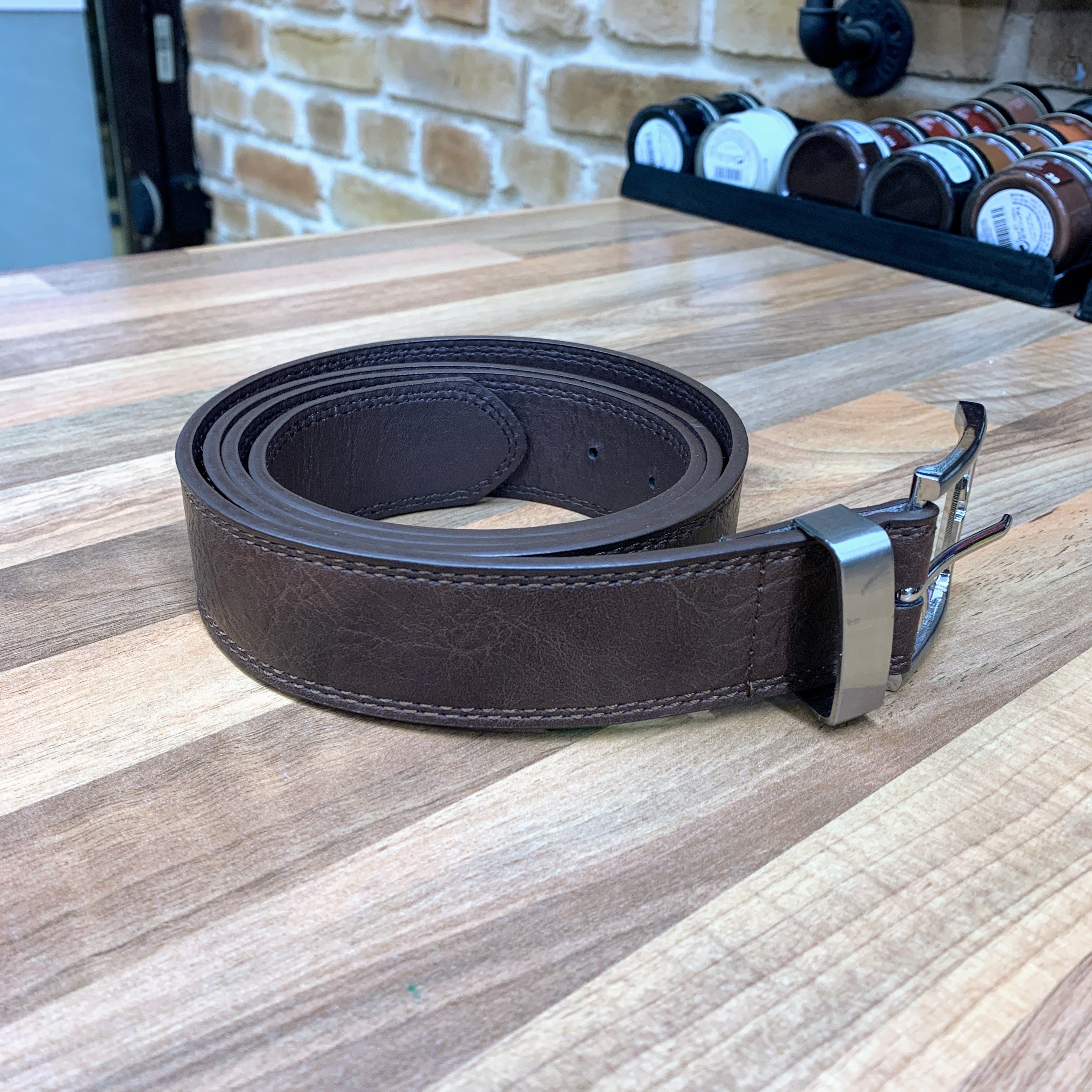 Leather Belt Shortening and Repairs