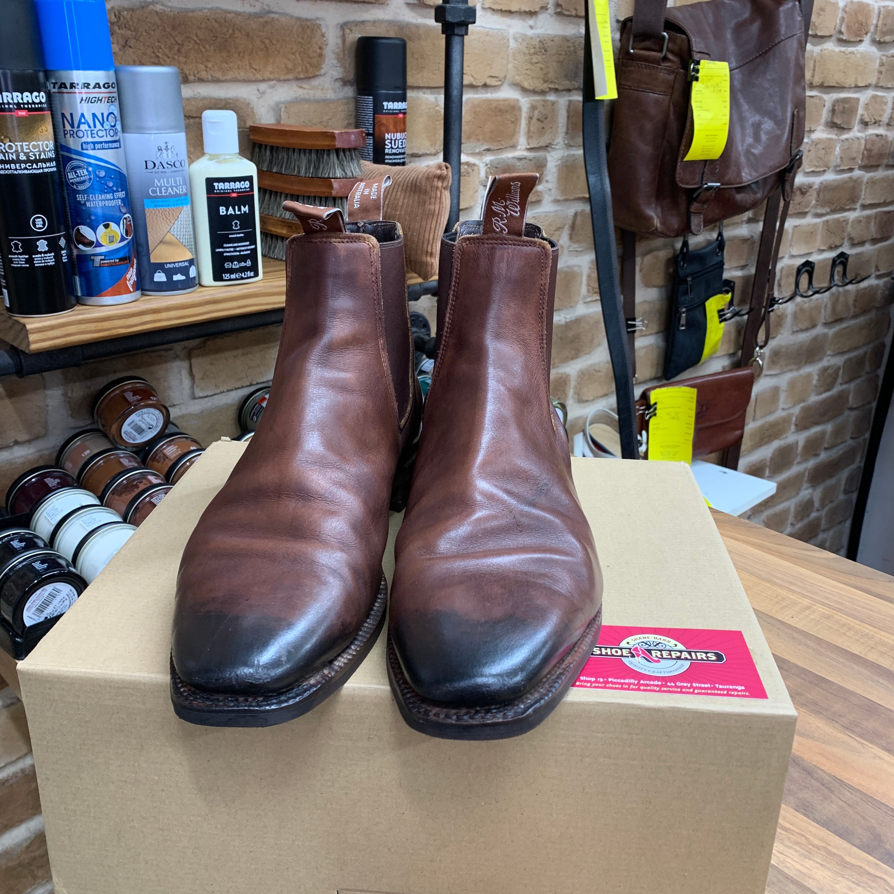 RM Williams Heel Lining Repair – Shane's Shoe Repairs