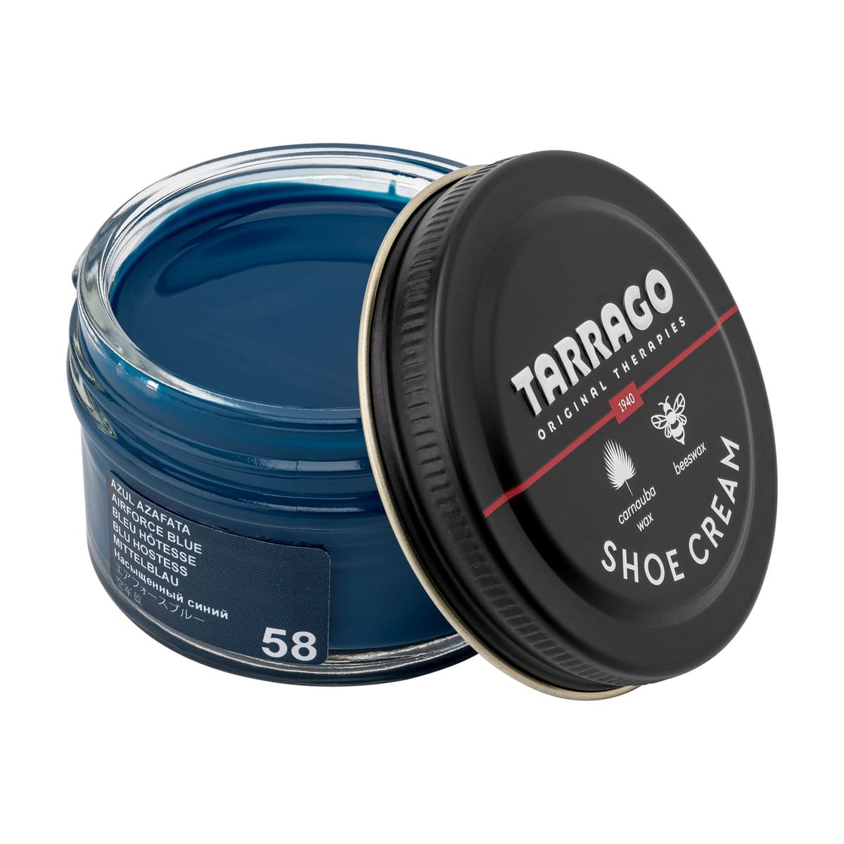 Tarrago Shoe Cream  - Airforce Blue - 58