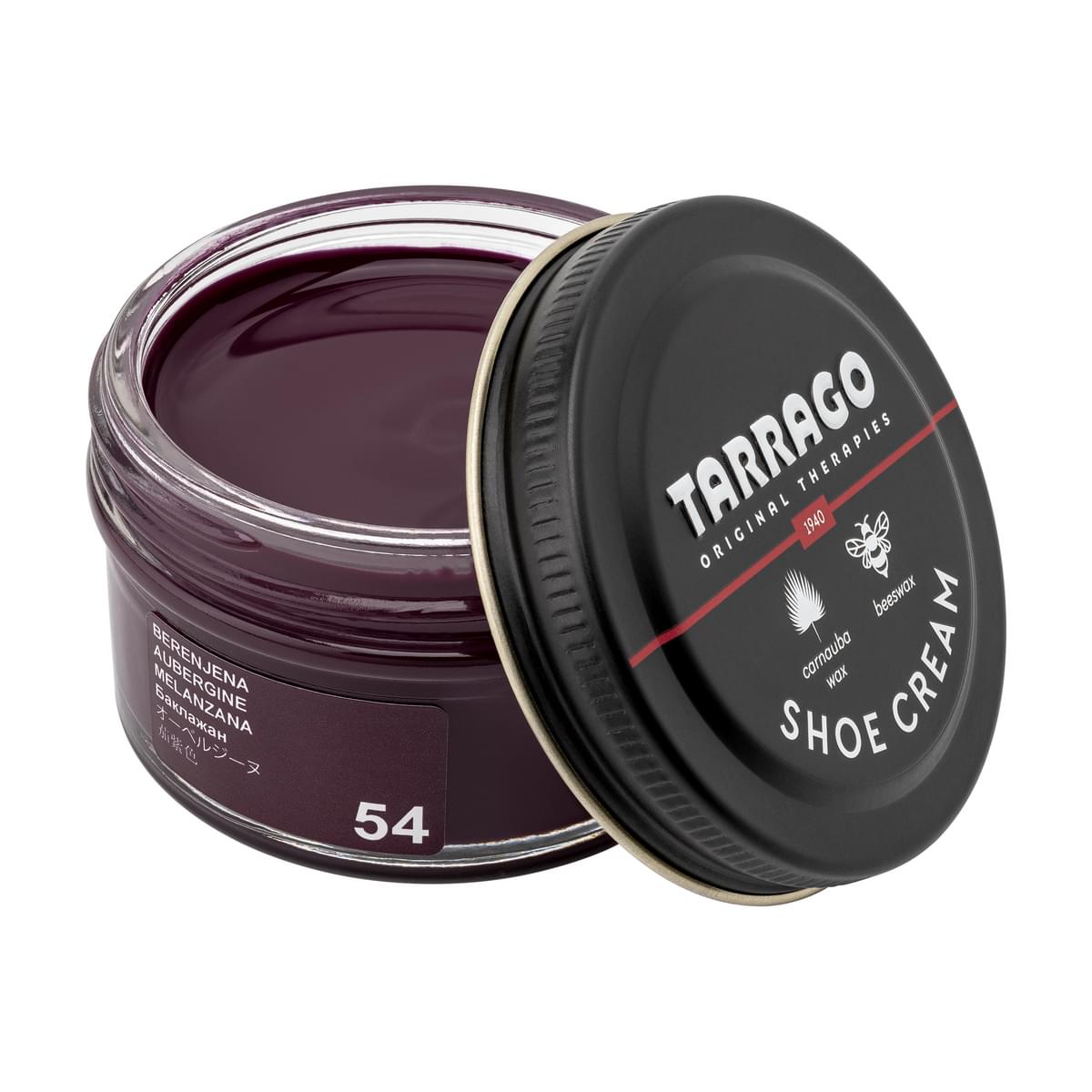 Tarrago Shoe Cream  - Aubergine - 54