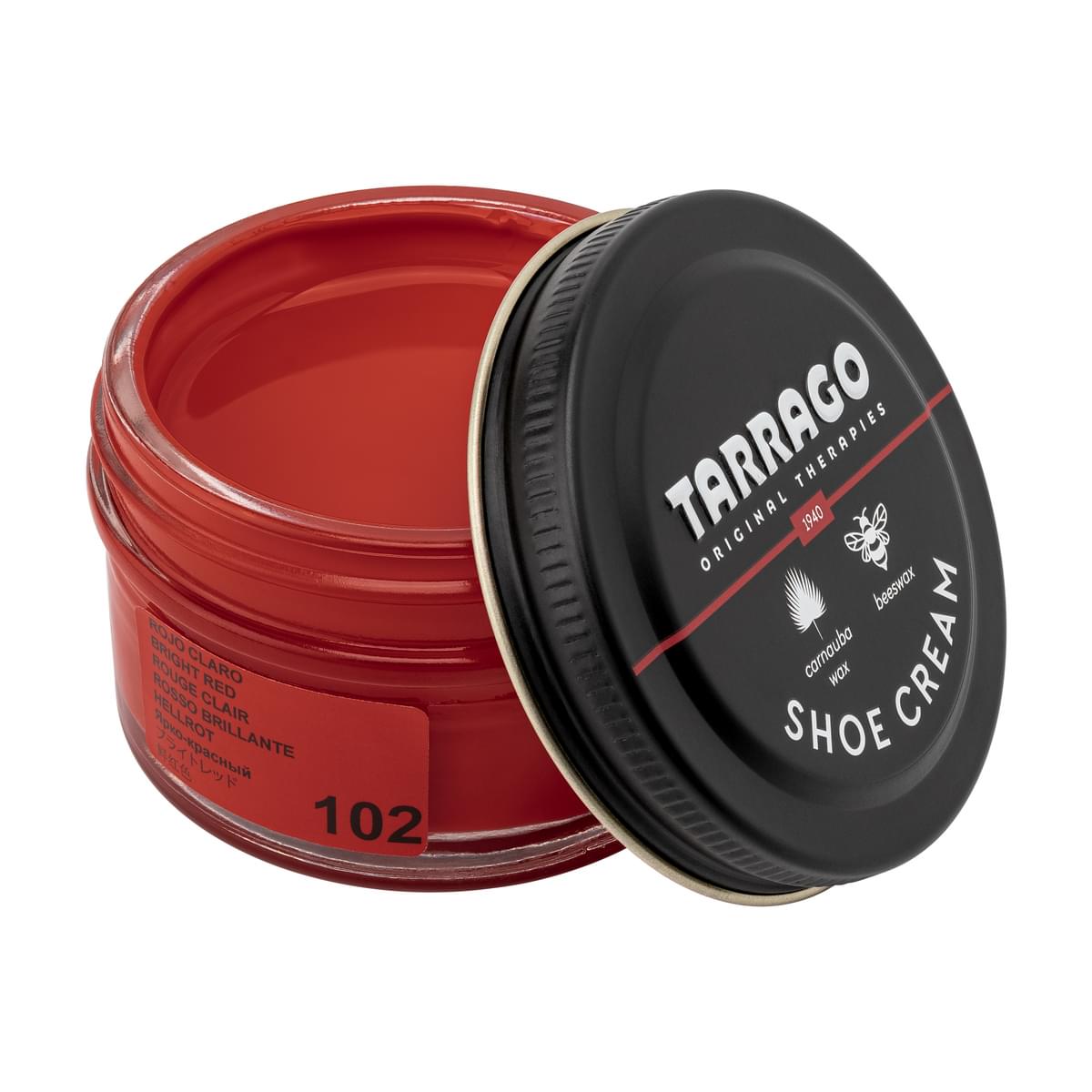 Tarrago Shoe Cream  - Bright Red - 102