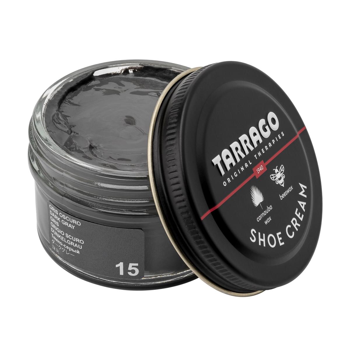 Tarrago Shoe Cream  - Dark Gray - 15