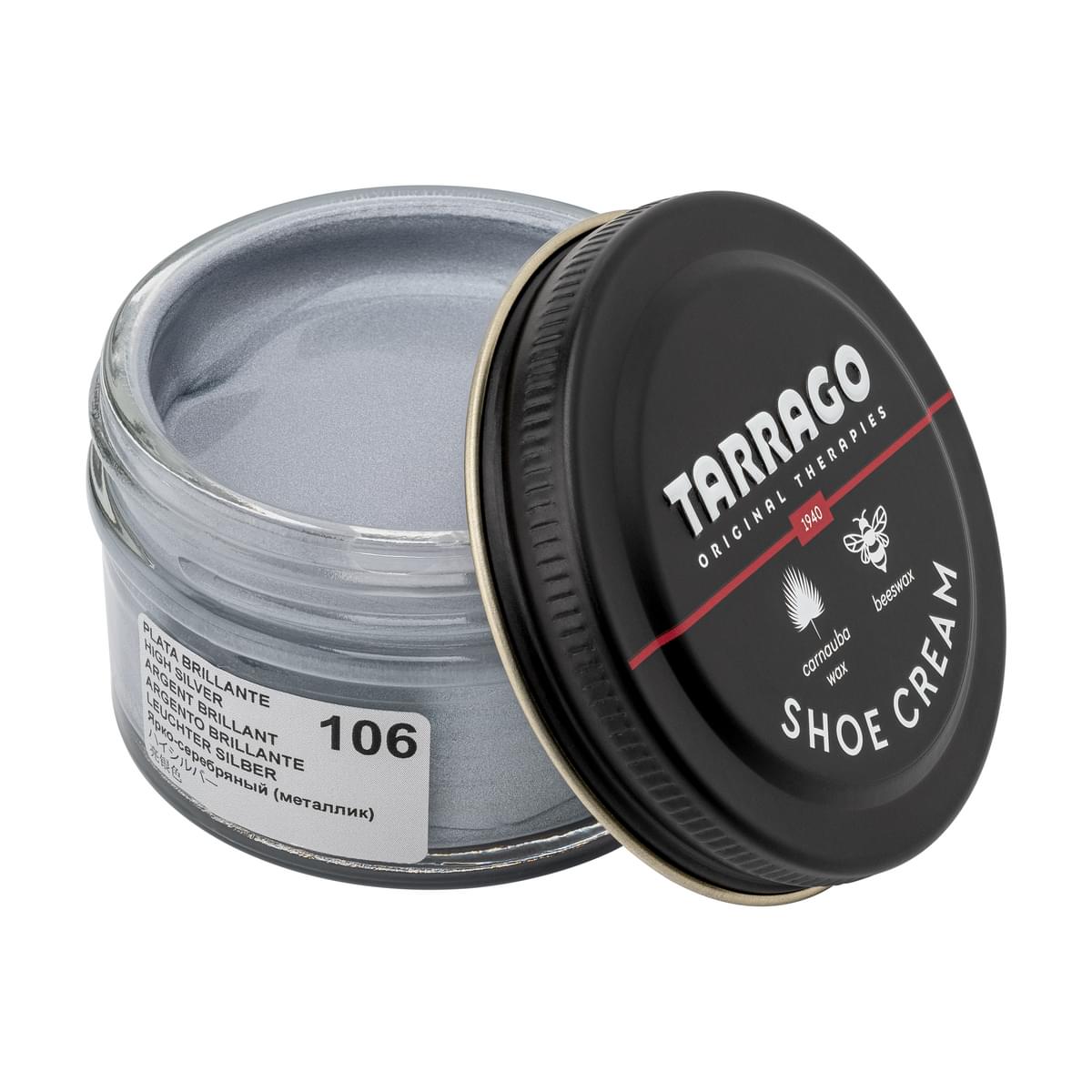 Tarrago Shoe Cream  - High Silver - 106