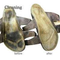 birkenstock-insole-cleaning-sandpaper-and-shampoo