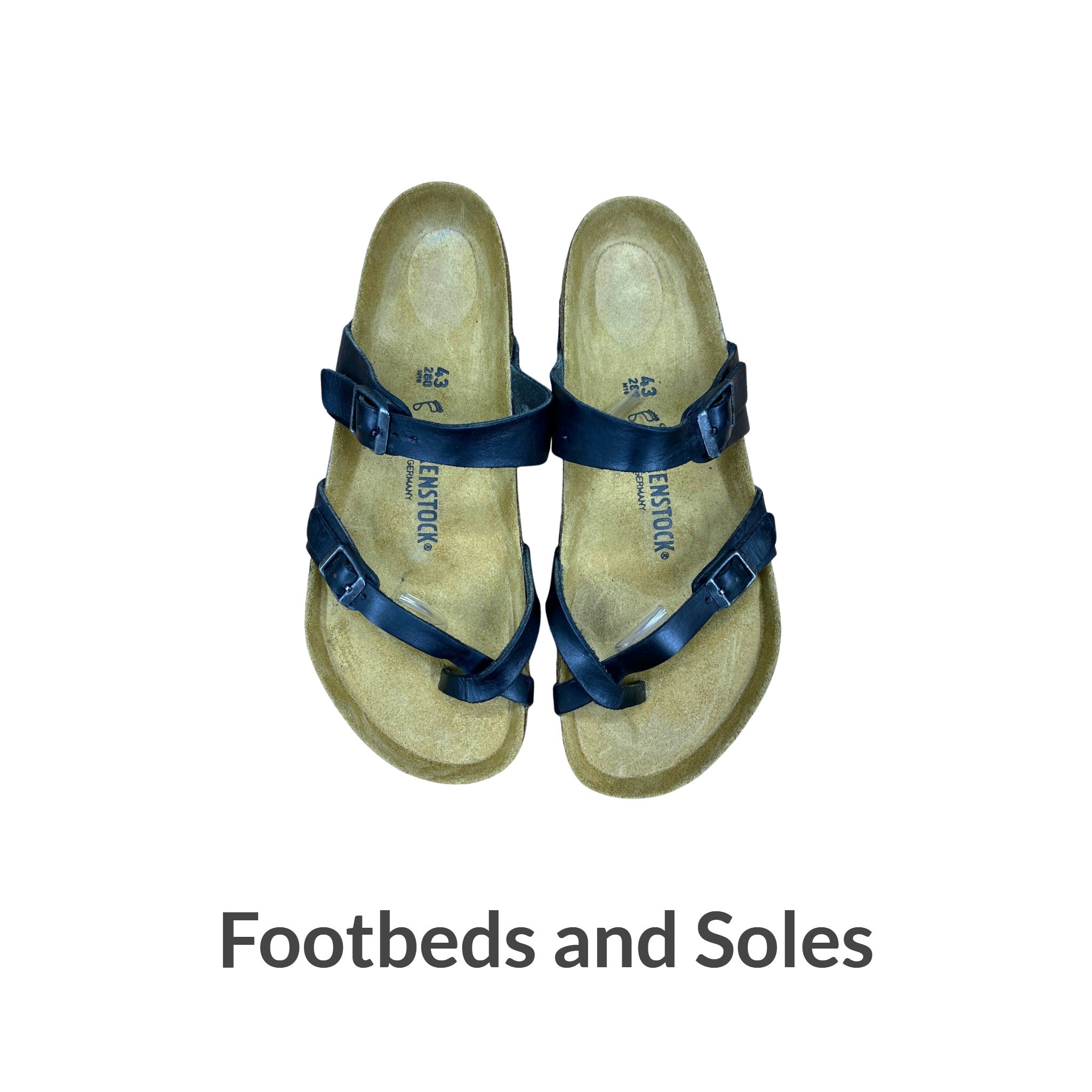 Birkenstock Resole and new Cork Footbeds