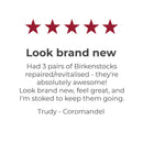 Birkenstock Resole + Cork Repair (per pair)