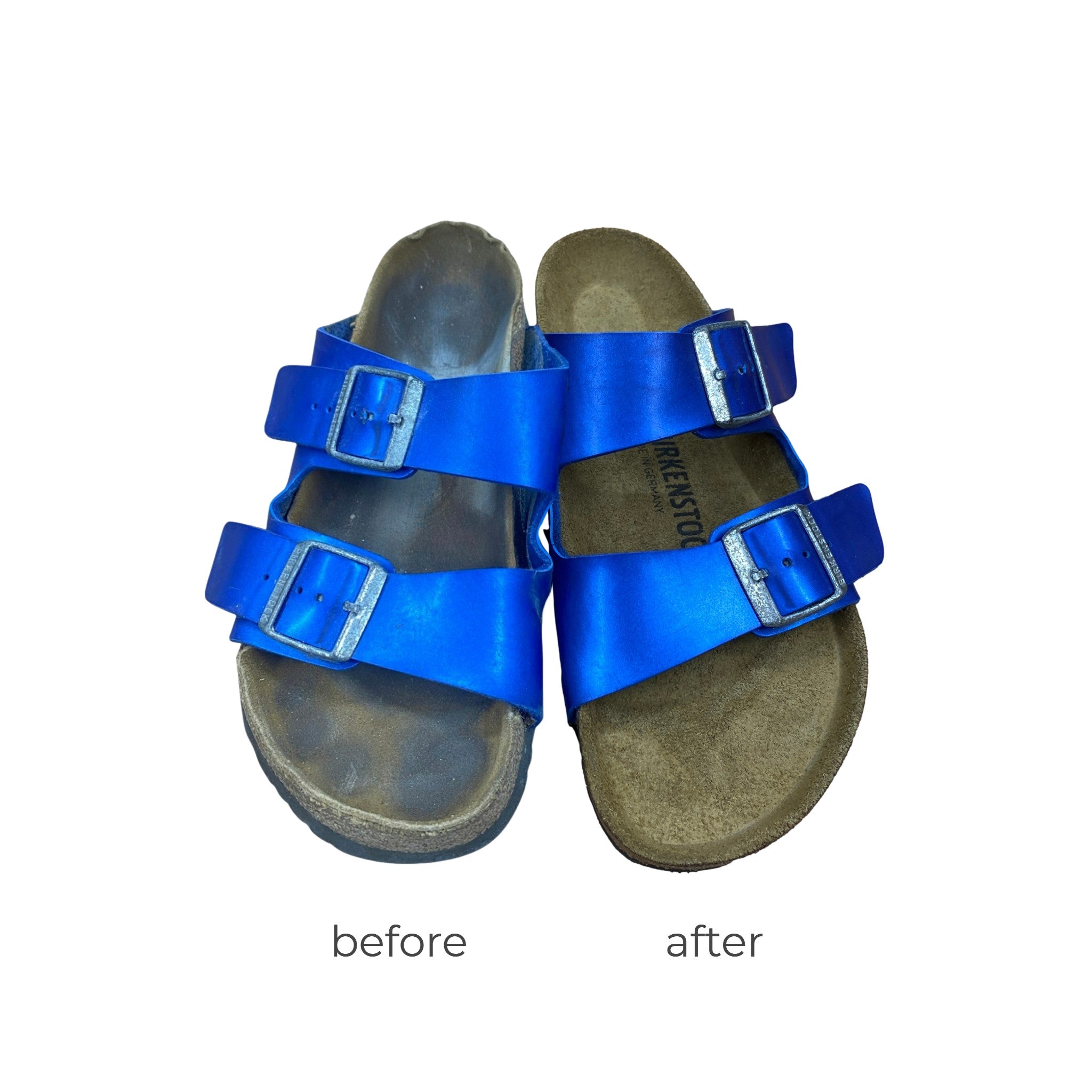 Birkenstock Resole and new Cork Footbeds
