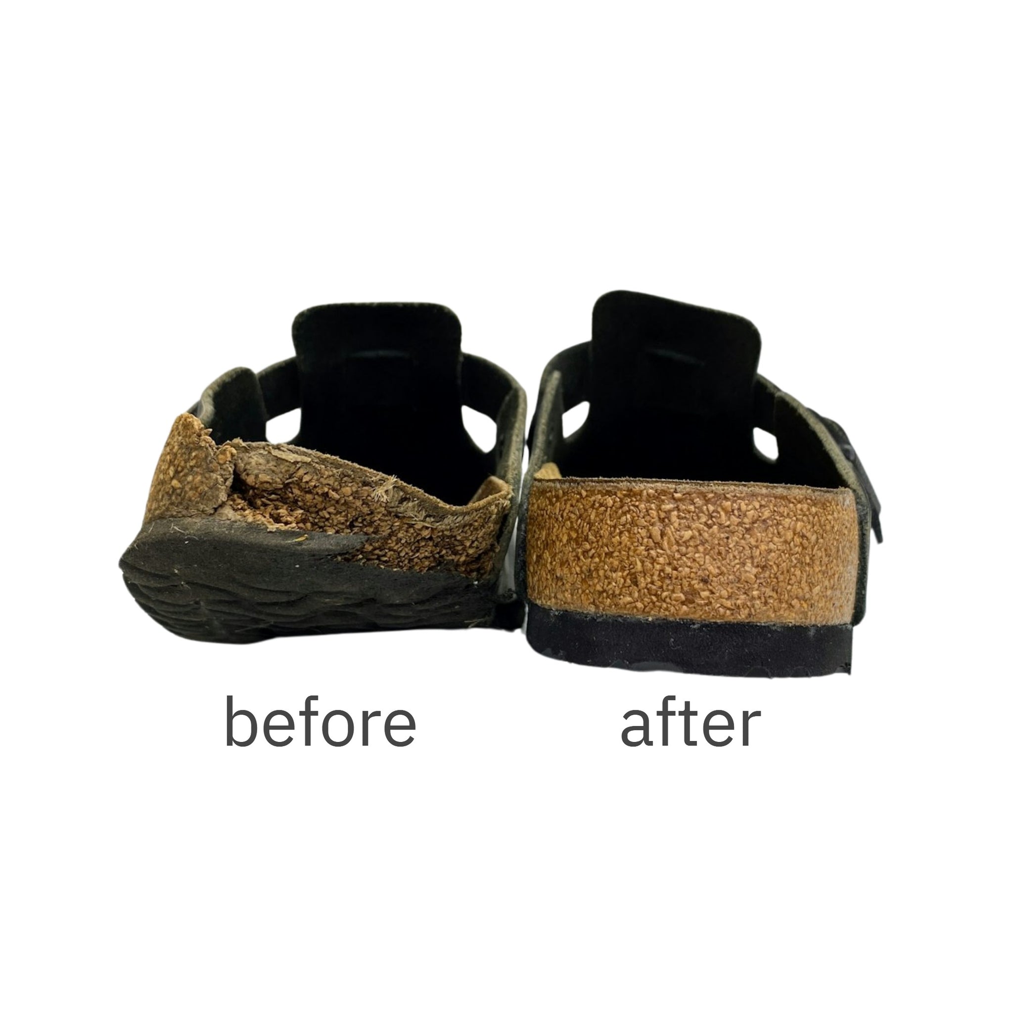 Birkenstock Resole and new Cork Footbeds
