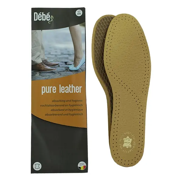 Pure Leather Insoles Beige