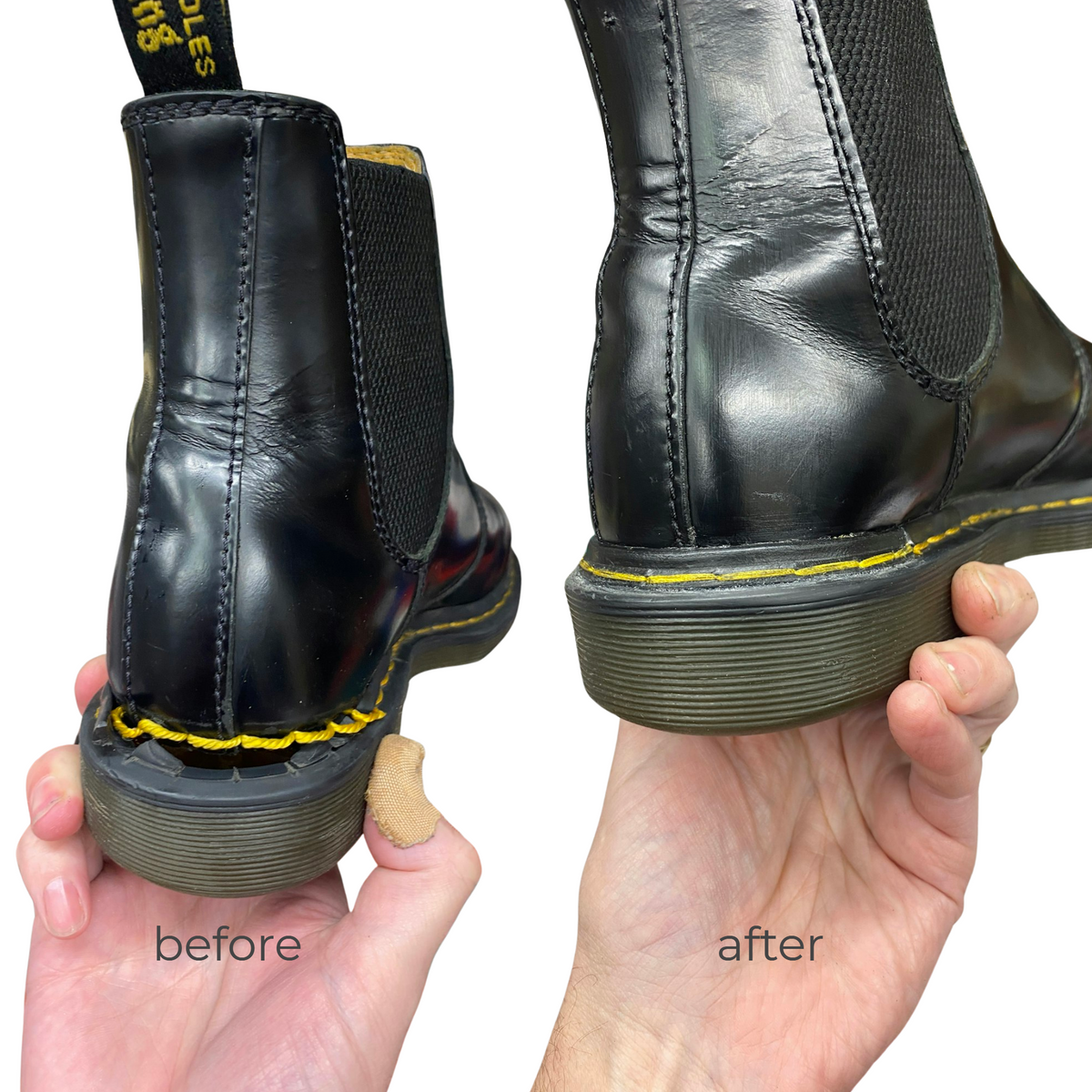 Dr Martens glue split between sole and welt