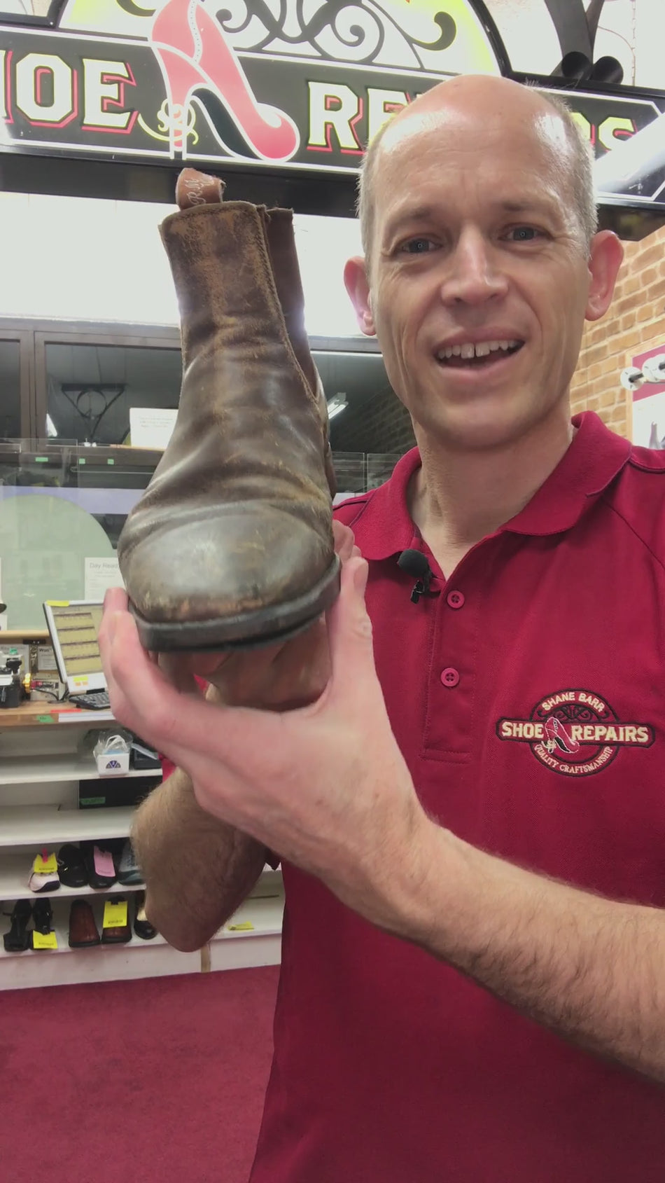 RM Williams Resole Shane's Shoe Repairs