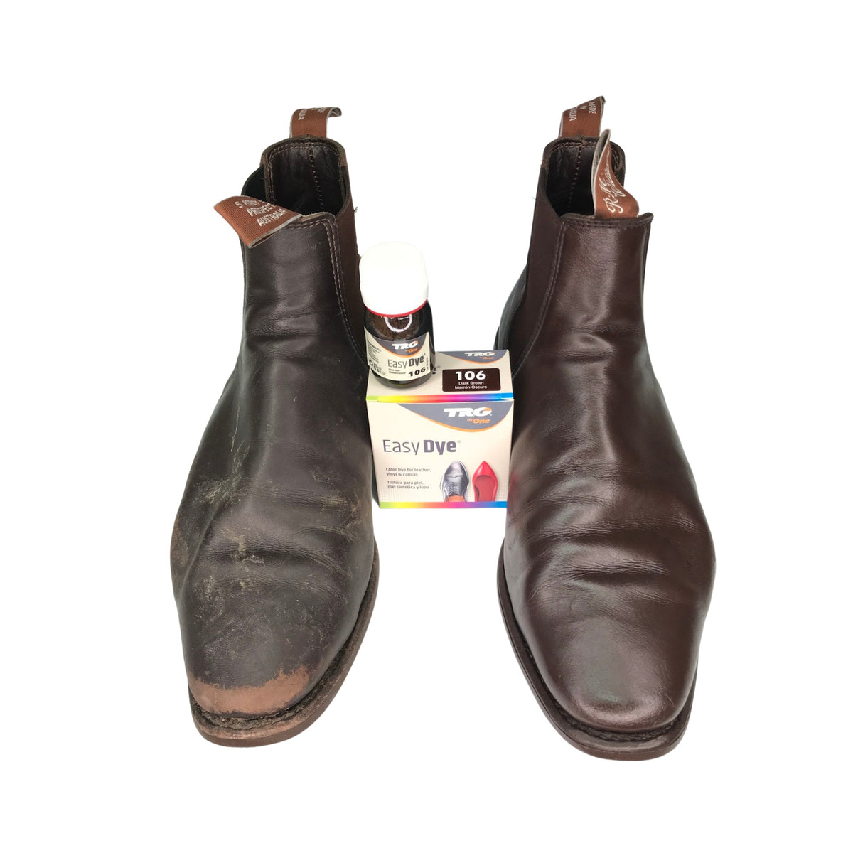 RM Williams Chestnut Dye - We mix 1932