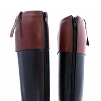 Zip into Horse Riding Boot